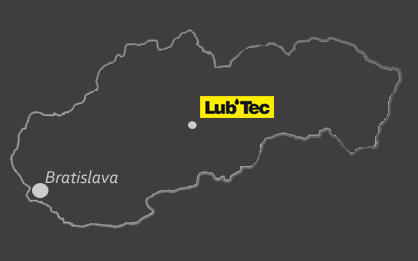 mapa LUBTEC